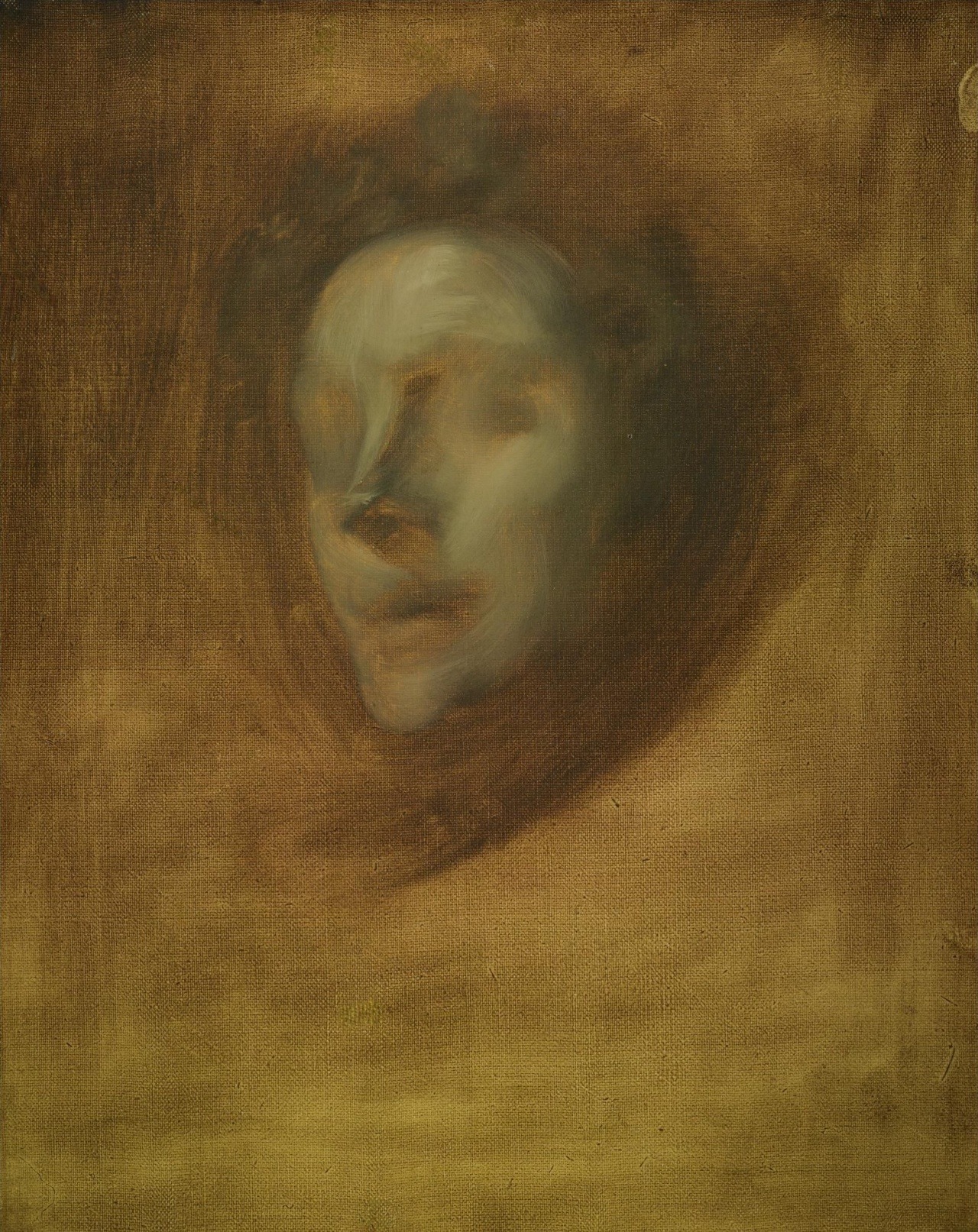 目を描かない肖像画 カリエール